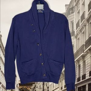 Men’s fleece shawl/cardigan